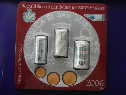 San marino euro kursmünzen - marino,