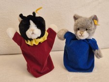 2er Set Steiff Handpuppen