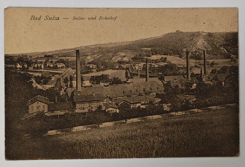 Bad sulza saline bahnhof - sulza,