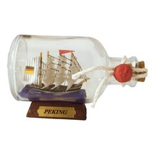 Flaschenschiff - Peking Buddelschiff 9 x 5,5 cm Sea-Club