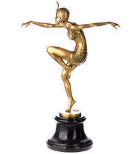 Bronzeskulptur Bronze Art Deco