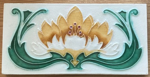 Originale jugendstil fliese - jugendstil,