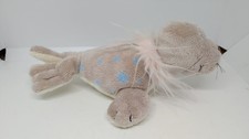 Stofftier von Nici Robbe ca. 25cm Seehund mit blauen Punkten