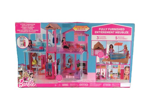 Barbie stöckiges stadthaus - 3-stöckiges,