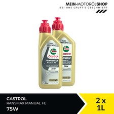 Castrol Transmax Manual FE 75W Schaltgetriebeöl MB Ford 2x1 Liter = 2 Liter