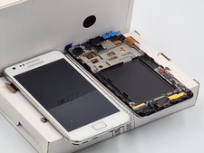 Original Samsung Galaxy S2 Plus (GT-I9105) LCD mit Touchpad weiß - GH97-14301B