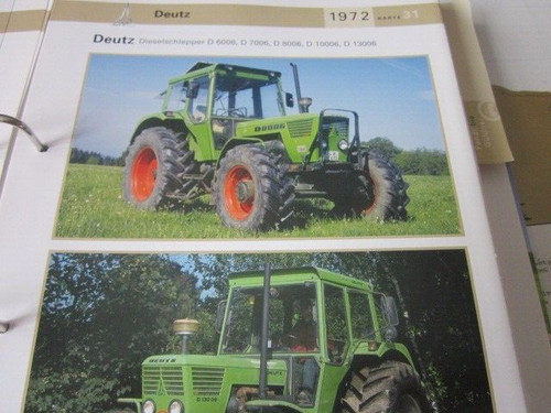 Traktor deutz 6006 d - d, 7006
