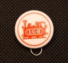 Vintage rot & weiß LGB Zug