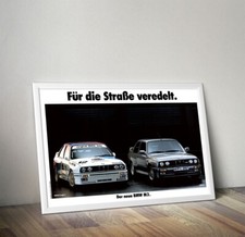 Poster BMW M3 E30 DTM und M3