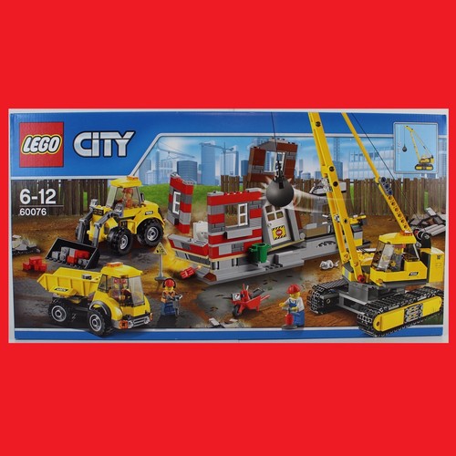 Lego 60076 abriss baustelle - lego,