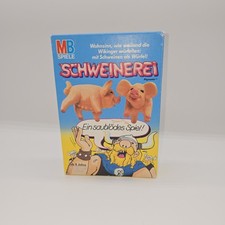 Schweinerei Ein saublödes Spiel  MB Spiele 1984 Würfelspiel Vollständig Gut 