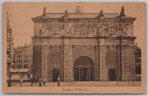 Danzig gdansk polen hohes - hohes, tor