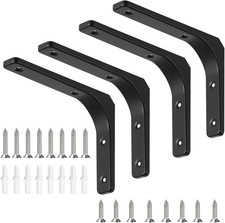 4er Set Regalhalterungen aus