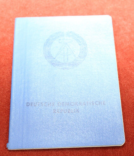 Ddr personalausweis frau - personalausweis,,