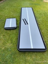 Airtrack Aufblasbar Tumbling Gymnastikmatte + Elektropumpe