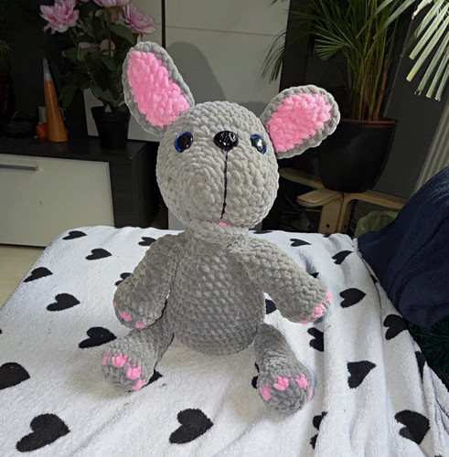 Bulldogge kuscheltier - bulldogge,