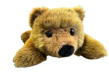 Steiff Braunbär URS | 069673 | liegend Ca 60cm | Knopf im Ohr | Brauner Bär |