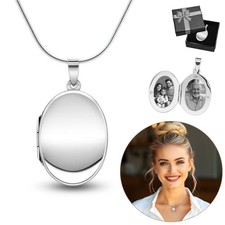 Medaillon amulett 925 - amulett, silber