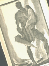 "Der Retter...hast MINIMAX im Haus...1923" Original FEUER Löscher Reklame Grafik