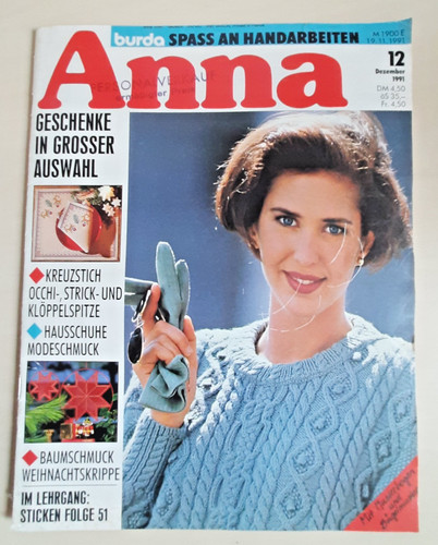 Handarbeitszeitschrift anna - handarbeitszeitschrift,