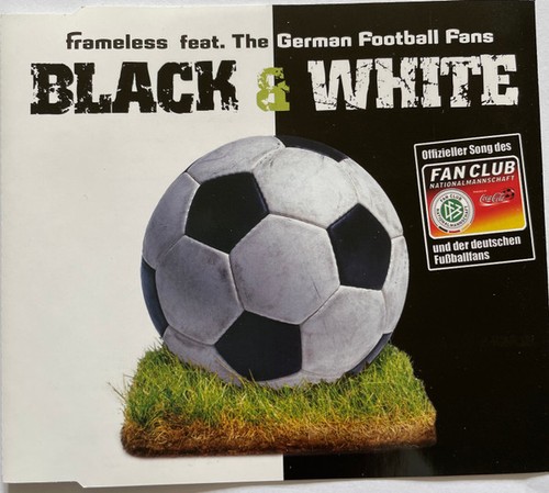 Frameless black white cd - frameless,