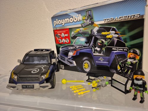 Playmobil 4878 top agents robo - playmobil,