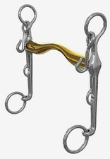 Neue Schule NS Bits Kandare Gebiss Aachen 16mm 7cm Anzüge NEU