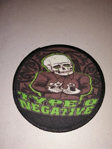 Type negative patch goth - type, patch,