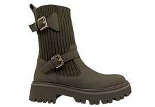 Laura Biagiotti 8271 Damen Stiefeletten Amphibienschuhe Biker Freizeit Modisch 35