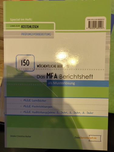 Das mfa berichtsheft - berichtsheft,