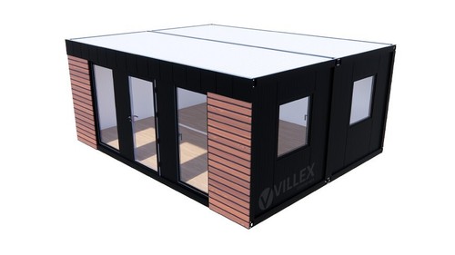 Bürocontainer x 4 - x, m