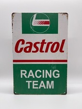Blechschild Castrol Racing
