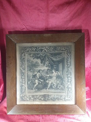 Barocker kupferstich - barocker,