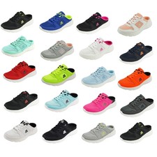 Damen Pantoletten Slipper Schlupfschuh Sandalette Sabots Sommer Sneaker 36 37 38