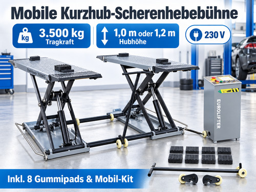 Mobile kurzhub scheren - kurzhub,