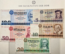 DDR 5 - 100 Mark 1971-1975