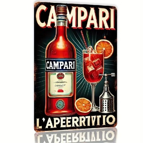 Blechschild campari - blechschild,