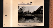 (n9712a40)   Kudensee Nord- Ostseekanal, Foto aufgeklebt