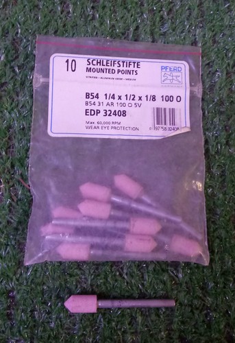 New schleifstifte b54 ar - 10,