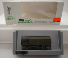 Herpa / Maag 1:87 H0  740111  MAN Lkw 5t Pritsche Plane Bundeswehr - OVP