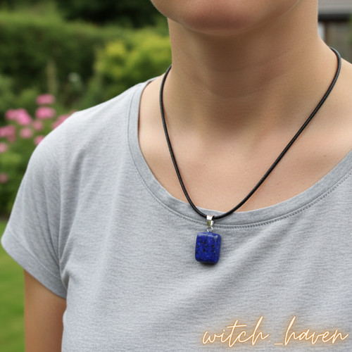 Lapislazuli anhänger - lapislazuli,