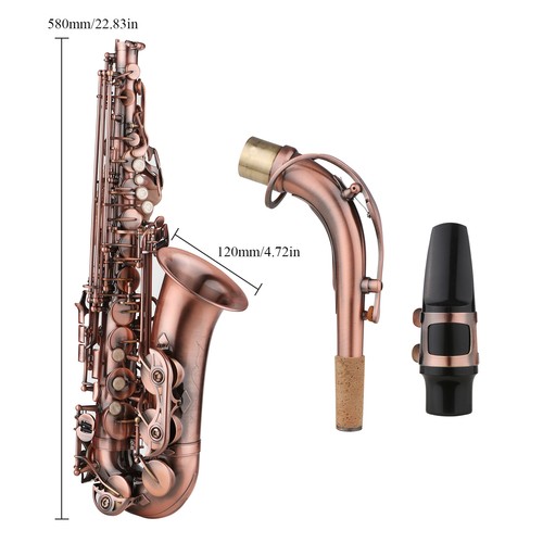 Saxophon rot antikes - saxophon, rot-antikes