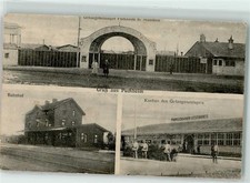 13439230 - 8039 Puchheim WK I Gefangenlager Bahnhof Kantine Schild Franziskaner