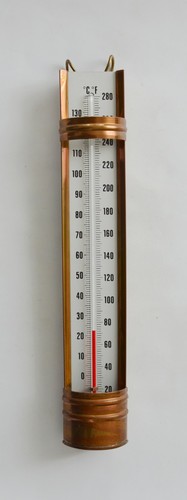 Vintage wandthermometer - vintage,