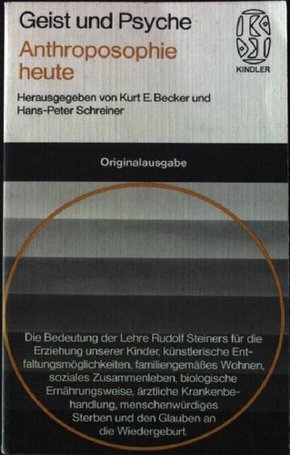 Anthroposophie heute kindler - anthroposophie,