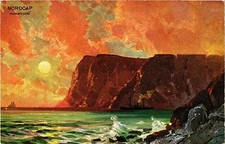 Old postcard AK NORWAY Nordcap