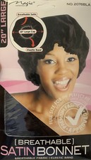 Schlafmütze Satin Bonnet Kappe Nacht Schlaf Mütze Haar Schut