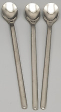 TCM Edelstahl 3x lange Löffel Eis Latte Cocktail ca. 22,2cm gut