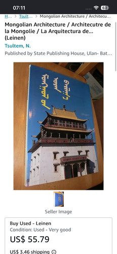 Mongolian architecure book - mongolian,