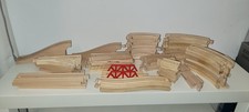 Holzeisenbahn * doppeltes Set von Brio und Aldi* mehr als  100 Teile